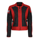Motogirl Jodie summer mesh jackets - Red