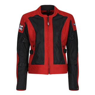 Motogirl Jodie summer mesh jackets - Red