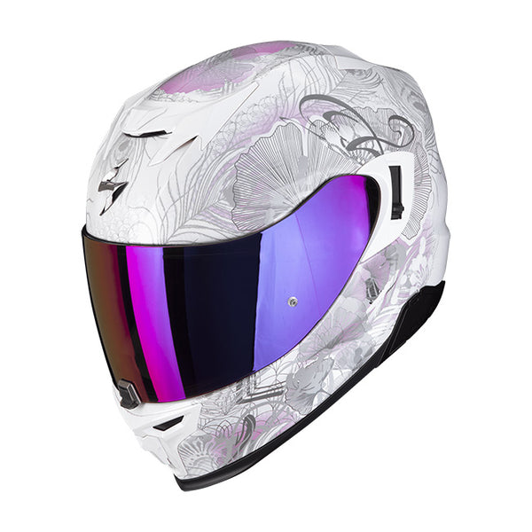 ScorpionEXO-520 White/Pink Helmet