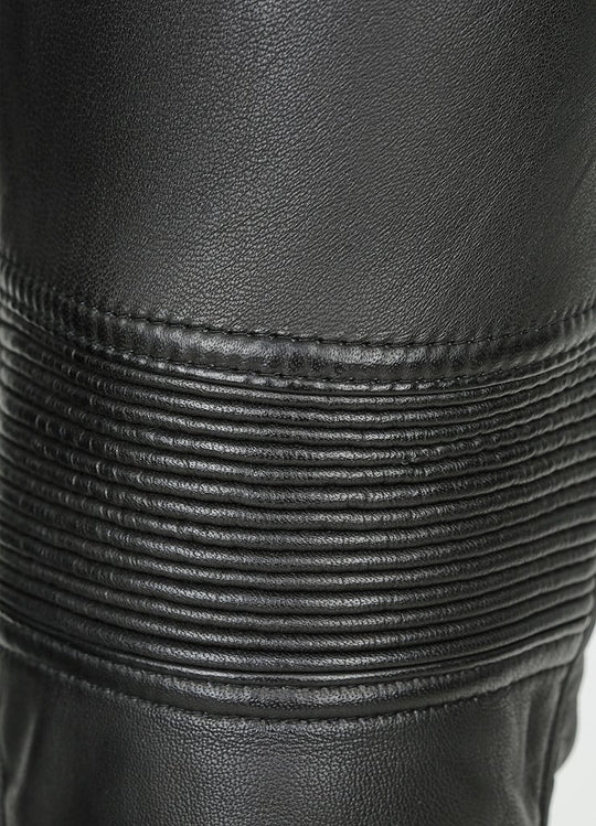 Black Arrow Belle Noir Leather motorcycle pants