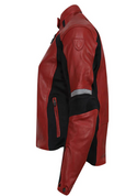 Motogirl Fiona leather jacket - Red