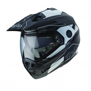 Caberg Tourmax Flip Front - Adventure Helmet (Marathon White/Black)