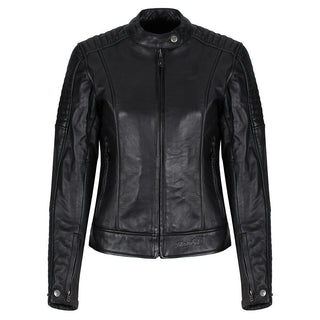 MotoGirl Valerie Black Leather Jacket